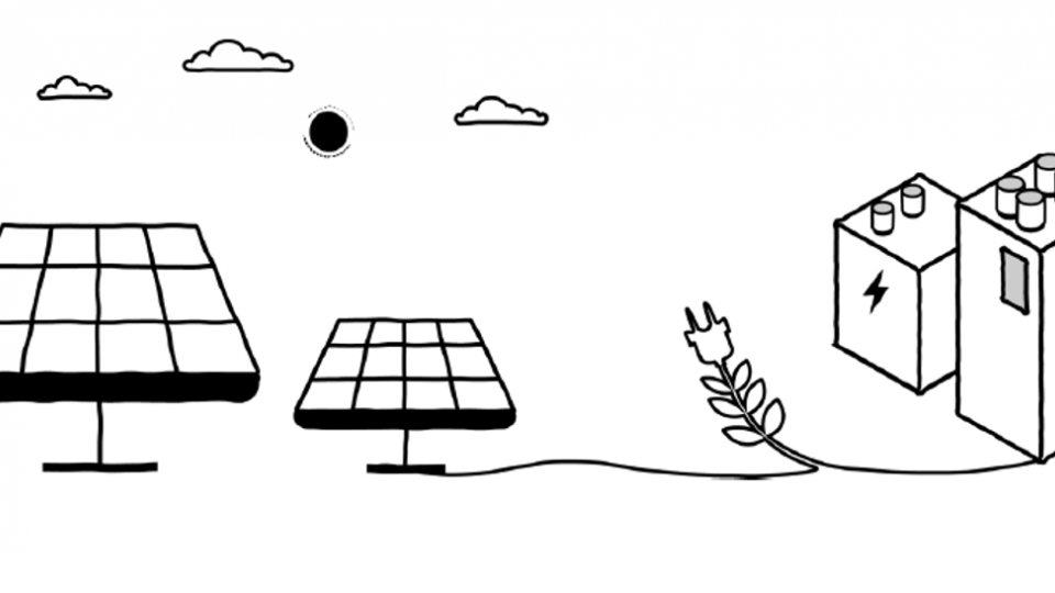 energy storage: solar to battery