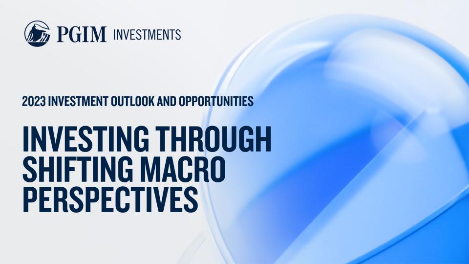 PGIM Investments: Vooruitblik 2023: Beleggen in een veranderende macro-omgeving
