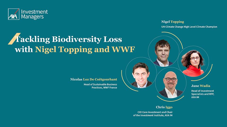 Webinar - Tackling biodiversity loss: How can investors make an impact?