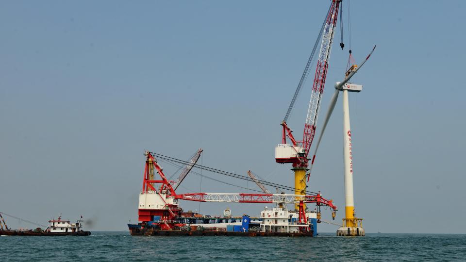 China offshore windfarm