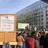 Klimaatprotest in Brussel 
